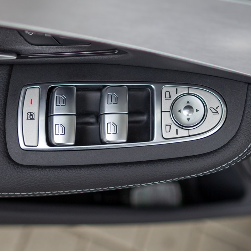 Komplettset el. anklappbare Außenspiegel Code 500 für Mercedes Benz C-Klasse W205