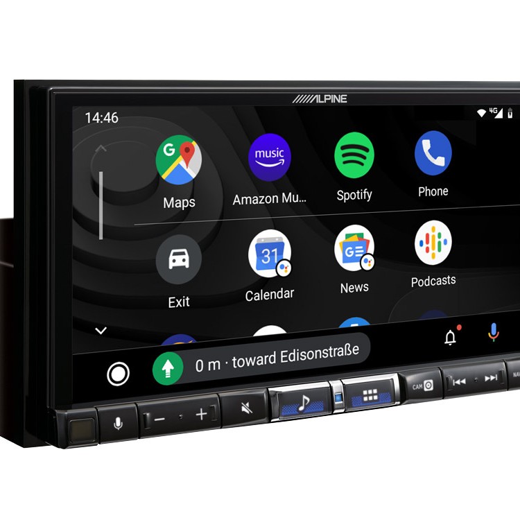 Digital-Media-Station 7 Zoll Touchscreen, DAB+, Apple CarPlay Wireless, Android Auto für Smart 453