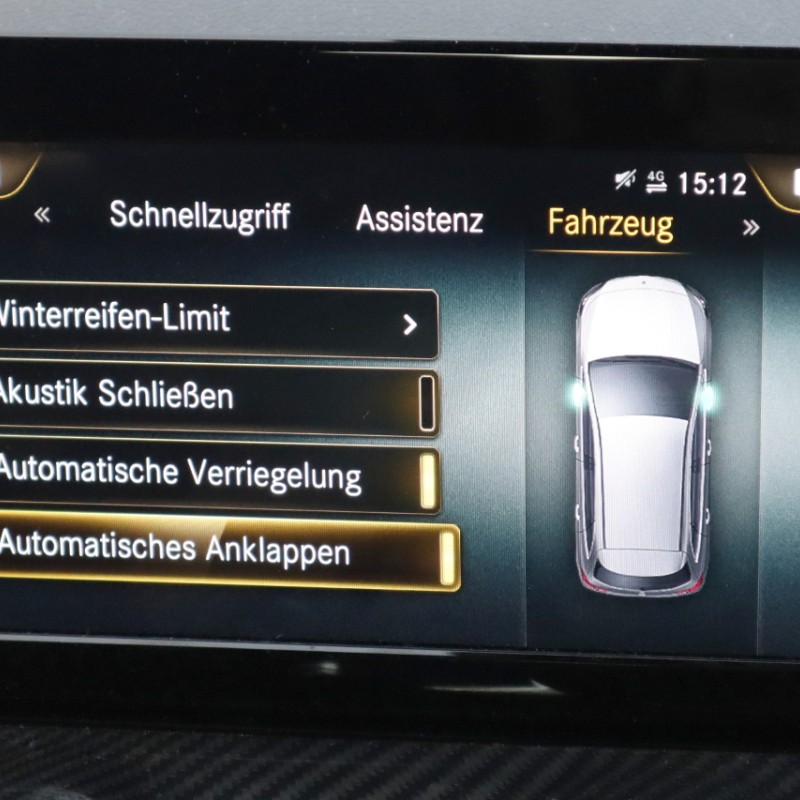 Komplettset el. anklappbare Außenspiegel Code 500 für Mercedes Benz B-Klasse W247