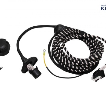 KUFATEC Kabelsatz Anhängerkupplung Steckdose für VW T6.1 SH