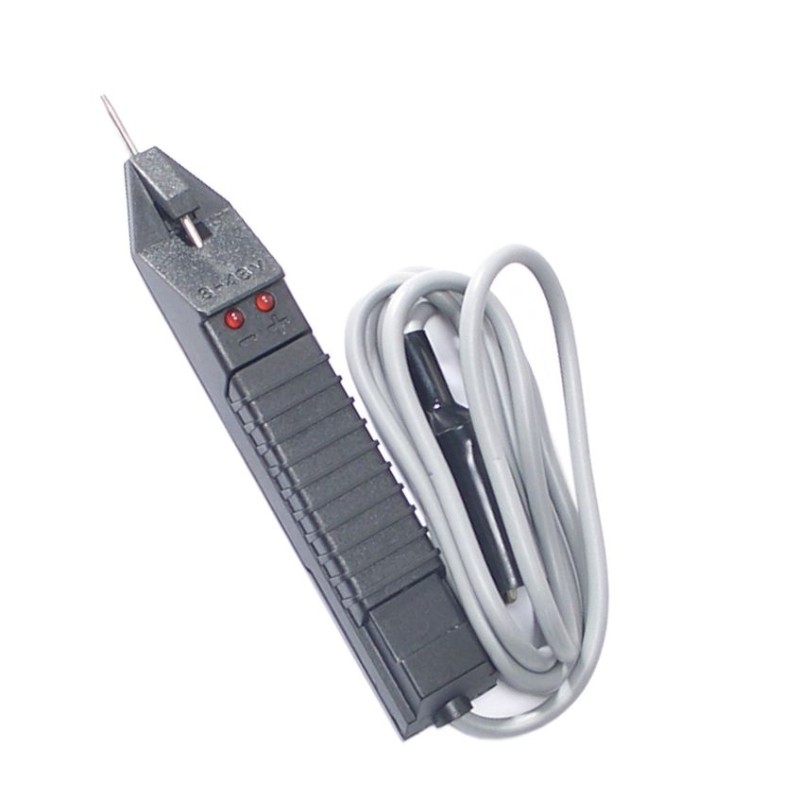 Dioden-Prüflampe mit LED-Anzeige, 3 bis 48V