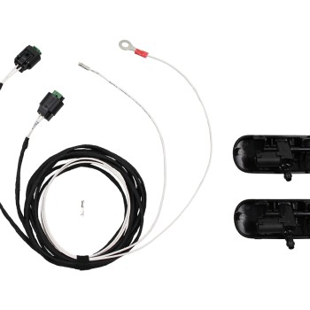 Komplettset beheizbare Scheibenwaschdüsen für VW Amarok 2H, S6, Caddy SA, SB