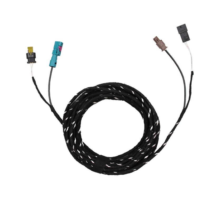 KUFATEC Kabelsatz Vorrüstung Rückfahrkamera mit Innenspiegel Code FV1 für Mercedes Sprinter 907