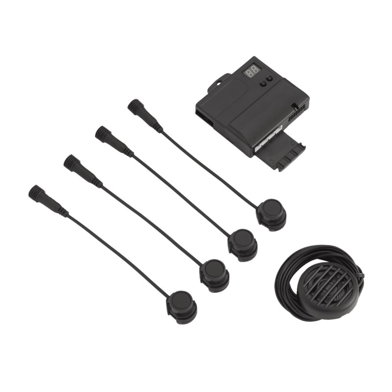 Dometic MWE 9104F Front-Einparkhilfe für Pkw und Transporter, mit vier Sensoren