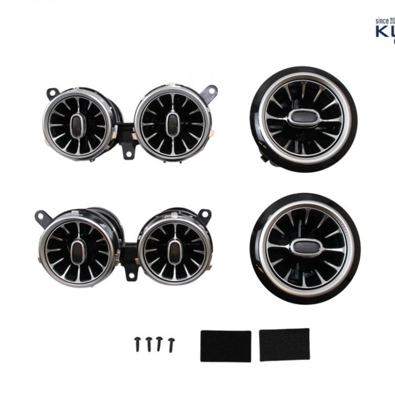 Komplett Set beleuchtete Luftdüsen Ambientebeleuchtung für Mercedes E-Klasse Baureihe 213/238