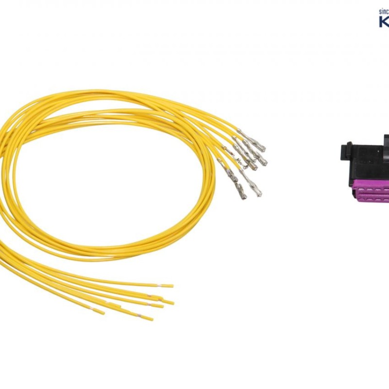 Reparatursatz OBD Buchse Stecker 16 polig 8D0 972 695 / 3A0 972 695 für VW Audi Seat/Skoda