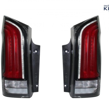 Komplettset LED-Heckleuchten für Mercedes Benz Vito eVito BR447 Mopf II mit Flügeltüren
