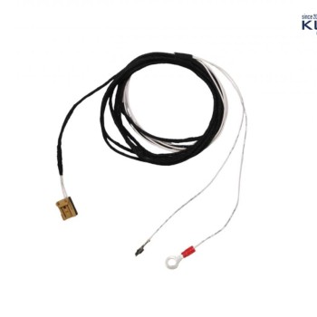 KUFATEC Kabelsatz USB Ladefunktion am Innenspiegel für Skoda, VW