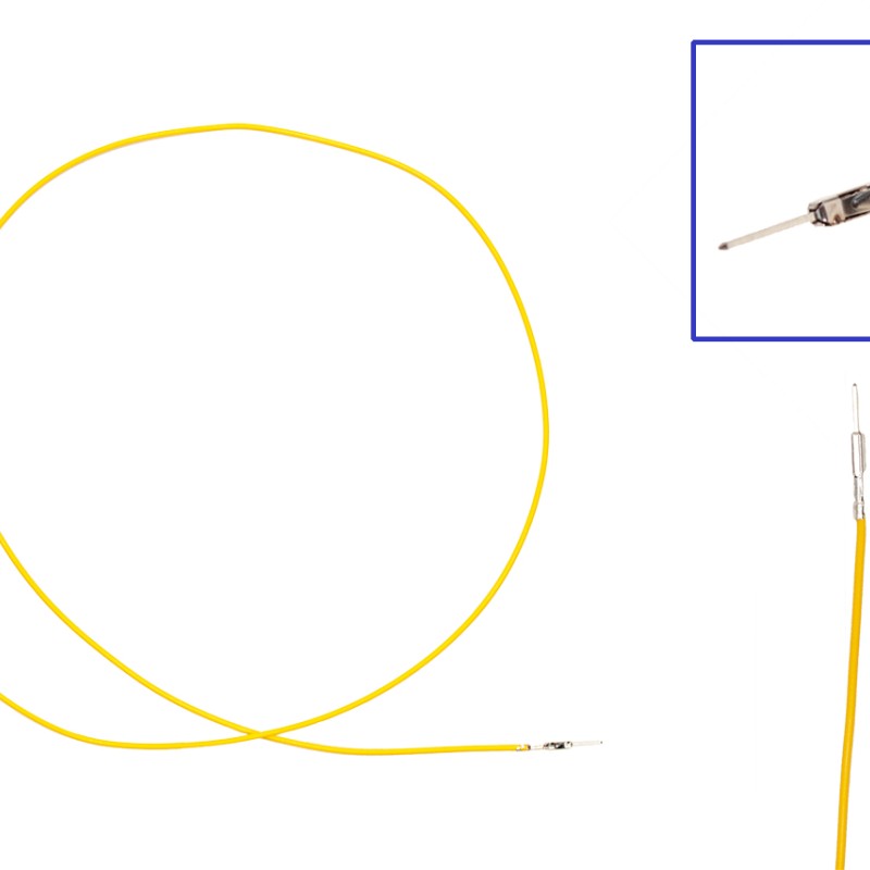 Reparaturleitung, Reparaturkabel, Einzelleitung MQS Stift 0.5 wie 000 979 012 E