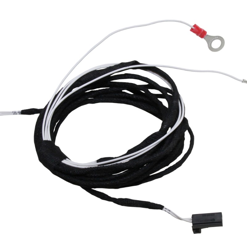 KUFATEC Kabelsatz Nachrüstung Fußraumbeleuchtung für Audi A1 8X