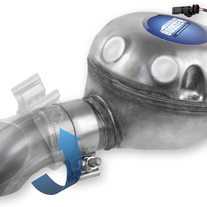 KUFATEC Universelles Komplettset Active Sound inkl. Booster - Außenmontage