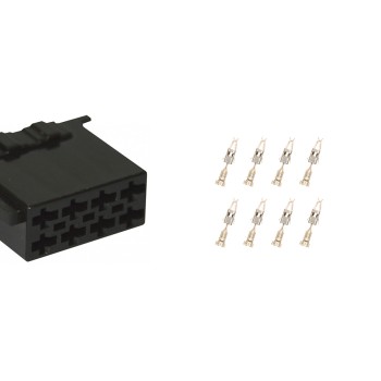Reparatursatz Stecker 8 polig für ISO Strom-Steckergehäuse