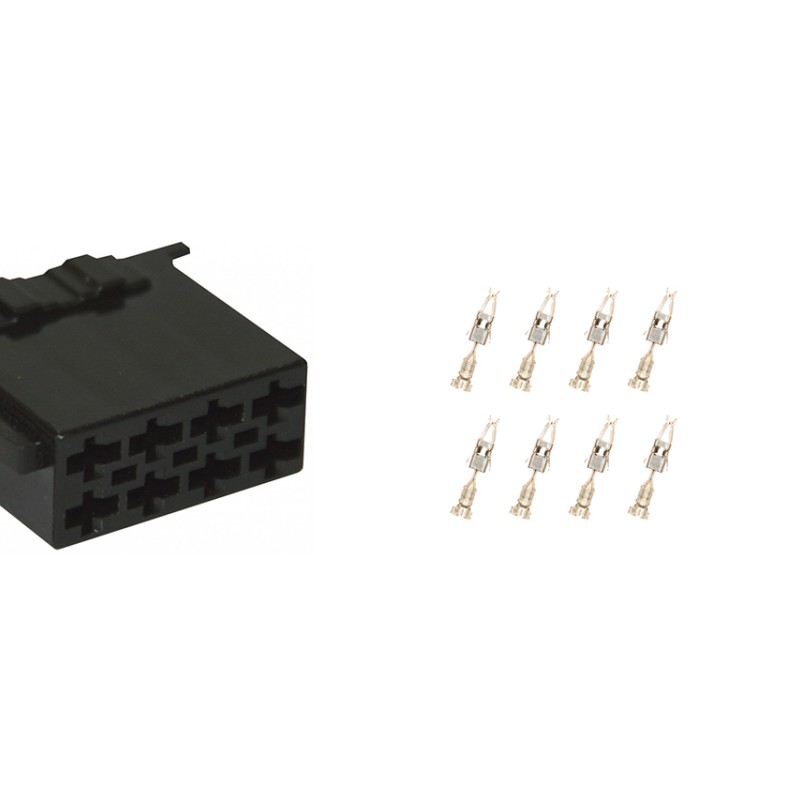 Reparatursatz Stecker 8 polig für ISO Strom-Steckergehäuse