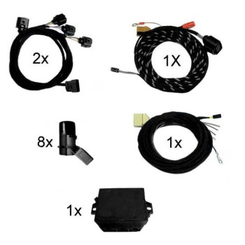 APS+ plus (optische Anzeige MMI, Radio) Front + Heck für Audi Q5 8R