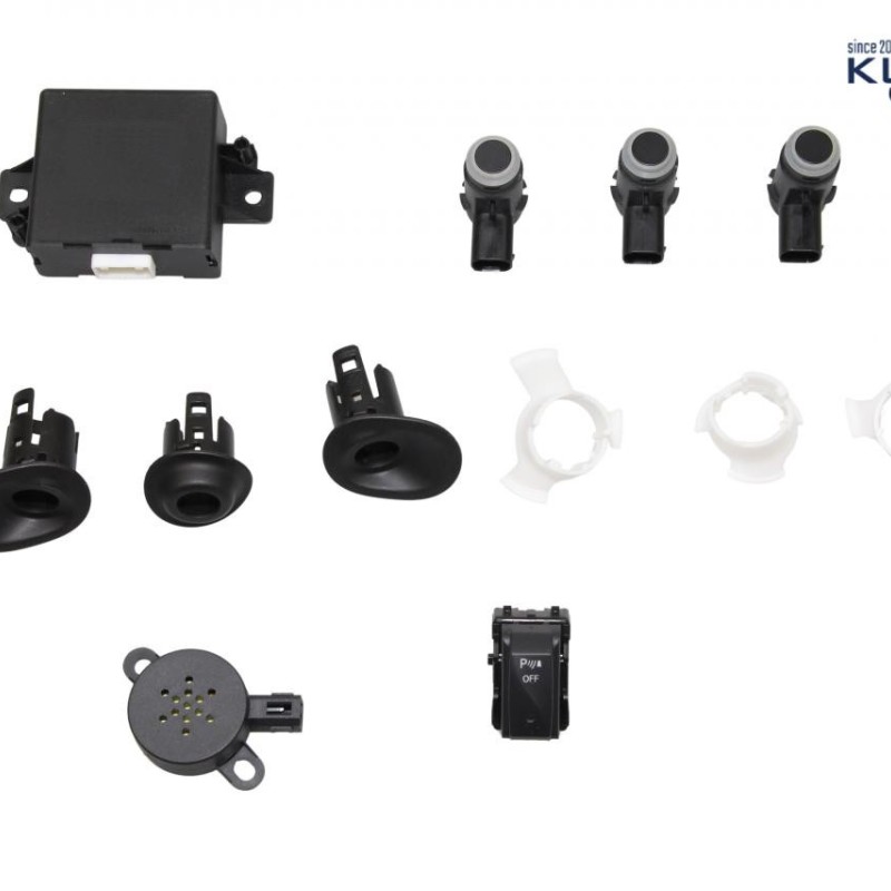 Komplett-Set PDC Einparkhilfe Heck für Smart FourTwo / FourFour 453