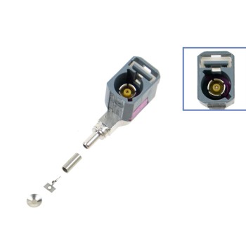 FAKRA Buchse - abgewinkelt