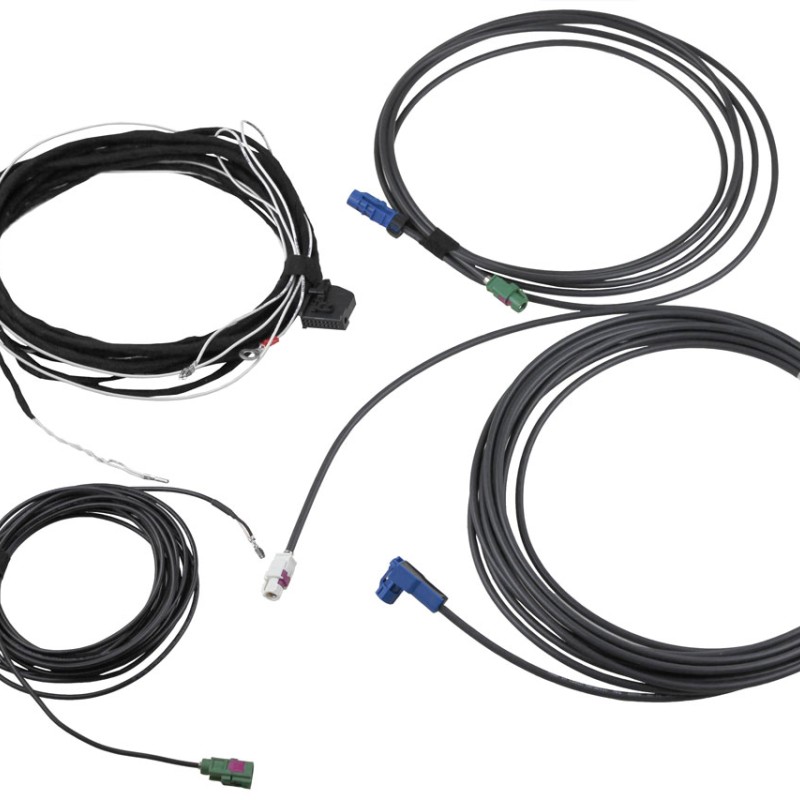 KUFATEC Kabelsatz Front- und Rückfahrkamera für Audi Q7 4L