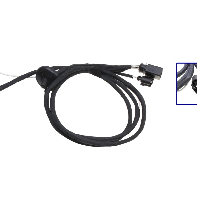 KUFATEC Kabelsatz Anhängerkupplung (AHK) Stoßfänger - Steuerteil für VW T7 ST