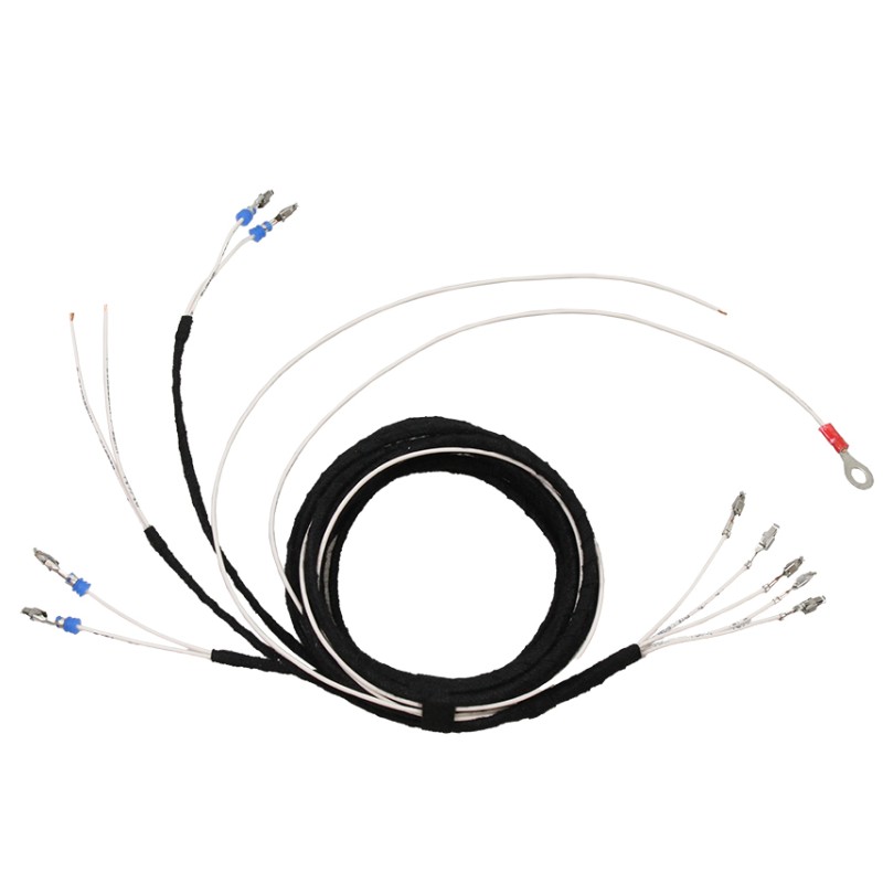 KUFATEC Kabelsatz Erweiterung mLWR Xenon auf Halogen Scheinwerfer für VW New Beetle