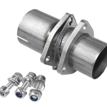 Rohr mit Flansch inkl. Anbauteilen für Sound-Aktor