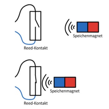 Magnet-Schalter (NO), Schließer