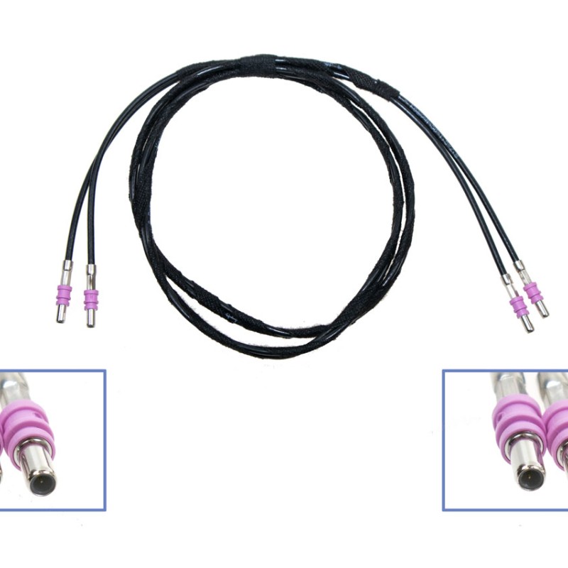 KUFATEC Fakrakabel 2x Stift auf 2x Stift