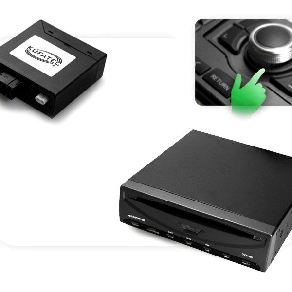 DVD-Player USB + Multimedia Adapter LWL mit Steuerung