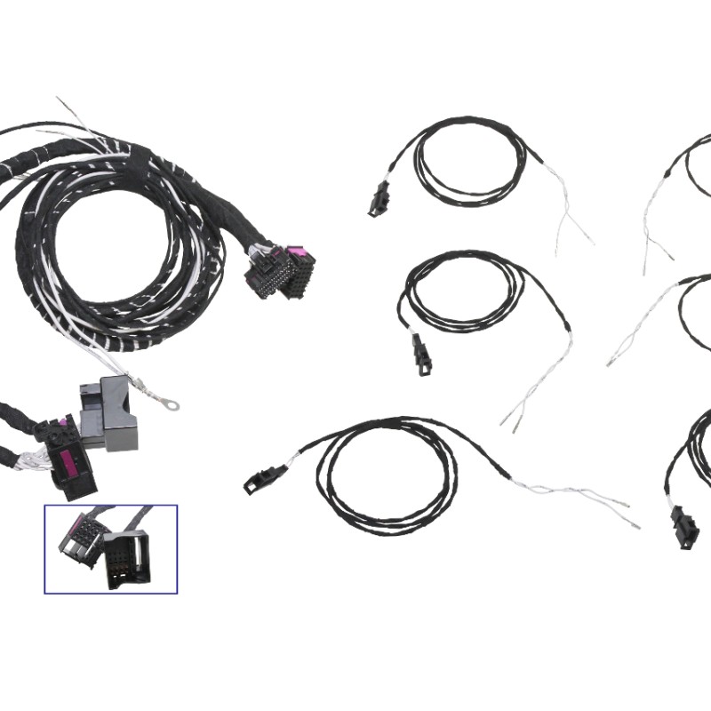 KUFATEC Kabelsatz OEM DYNAUDIO Soundsystem für VW Passat B6