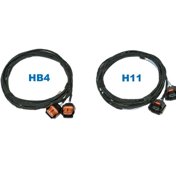 KUFATEC Kabelsatz Nebelscheinwerfer (NSW) für VW, Seat, Skoda