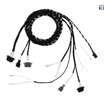 KUFATEC Kabelsatz Sitzheizung Rücksitzbank für Skoda Superb 3V, VW Touran 5T