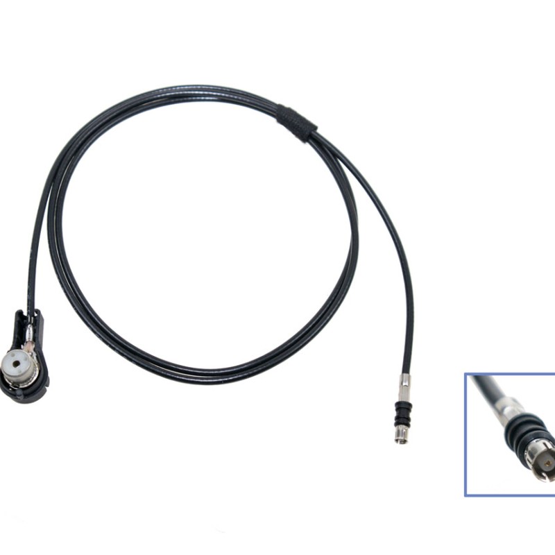 KUFATEC Fakrakabel 50 ohm Antennenkupplung auf Buchse