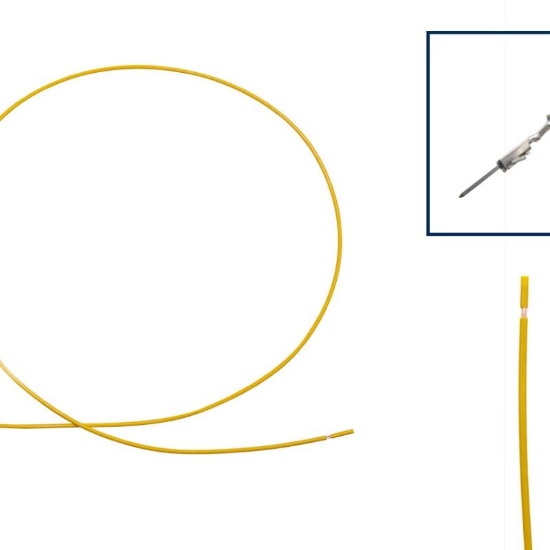 Reparaturleitung, Reparaturkabel, Einzelleitung MQS Stift + SEAL 0.75 wie 000 979 165 E + SEAL