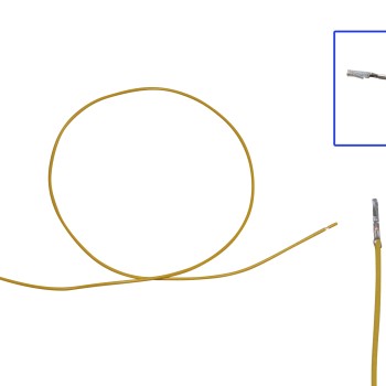 Reparaturleitung, Reparaturkabel, Einzelleitung H9 selektiv vergoldet 1.0 wie 000 979 159 EA