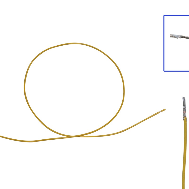 Reparaturleitung, Reparaturkabel, Einzelleitung H9 selektiv vergoldet 1.0 wie 000 979 159 EA