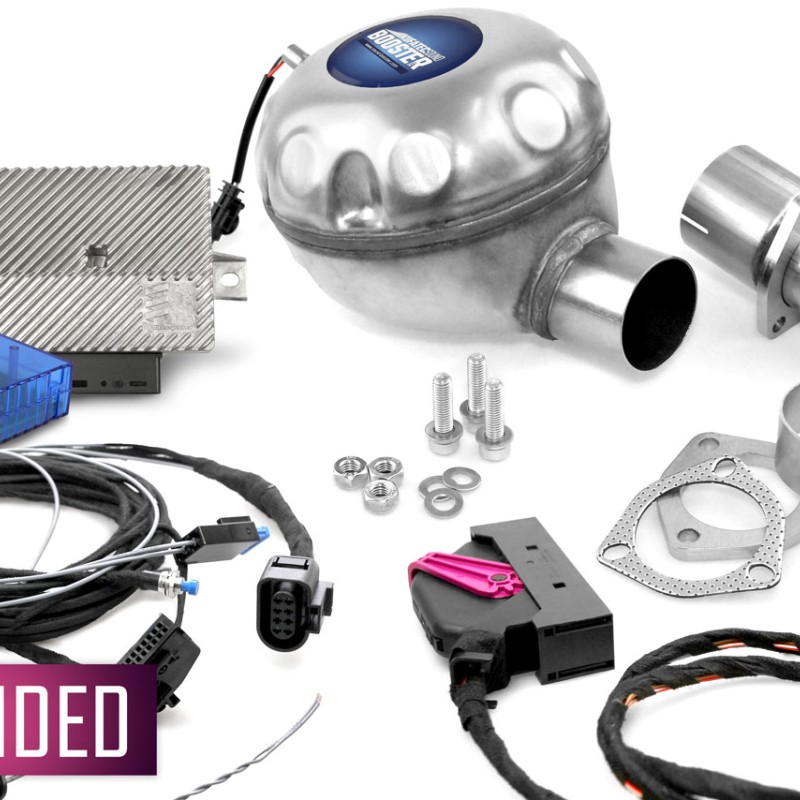 KUFATEC Universelles Komplettset Active Sound inkl. Booster - Innenmontage