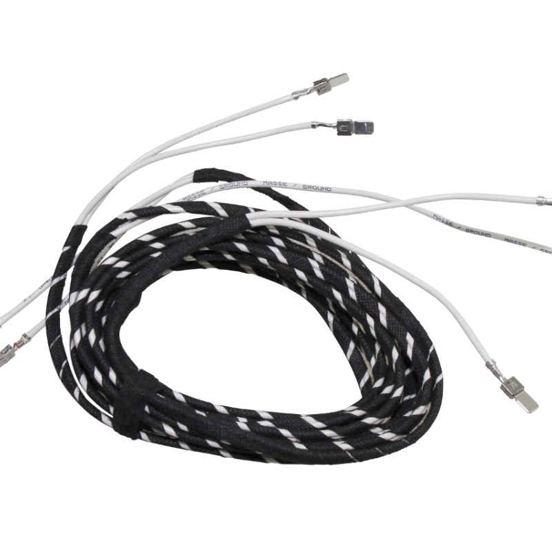 KUFATEC Kabelsatz Sitzverstellung / Lordose / Memory für VW Passat 3C, CC