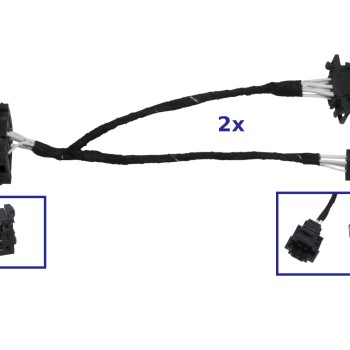 KUFATEC Kabelsatz Relais zu Heizmatten für VW Golf 3