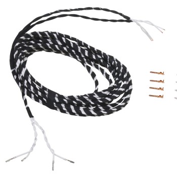 KUFATEC Kabelsatz Lautsprecher hinten Code EL9 für Mercedes Benz Sprinter 907/910