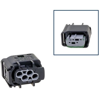 Reparatursatz Stecker 4 polig MQS Buchsengehäuse VW 8E0 971 934 A für VW Audi Seat Skoda