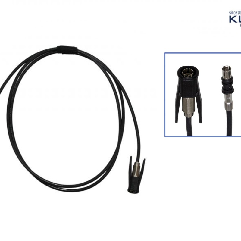 KUFATEC Fakrakabel WICLIC Stift auf FAKRA Buchse