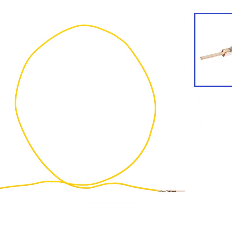 Reparaturleitung, Reparaturkabel, Einzelleitung H9 Stift MLK 1,2 wie 000 979 035 E