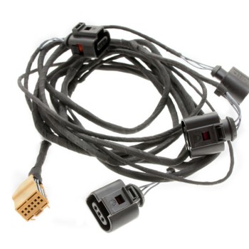 KUFATEC Kabelsatz PDC Sensoren Frontstoßstange für VW T5 bis 2009