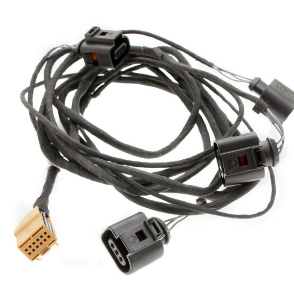 KUFATEC Kabelsatz PDC Sensoren Frontstoßstange für VW T5 bis 2009