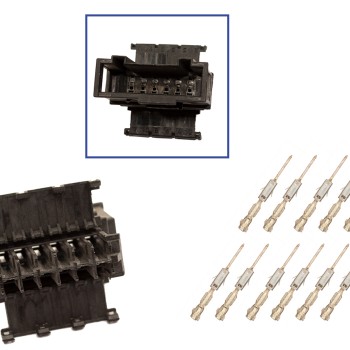 Reparatursatz Stecker 12 polig 6Q0 972 736 Buchsengehäuse für VW Audi Seat Skoda