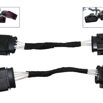 KUFATEC Adapter LED auf Halogen-Scheinwerfer für VW Toruan 5T