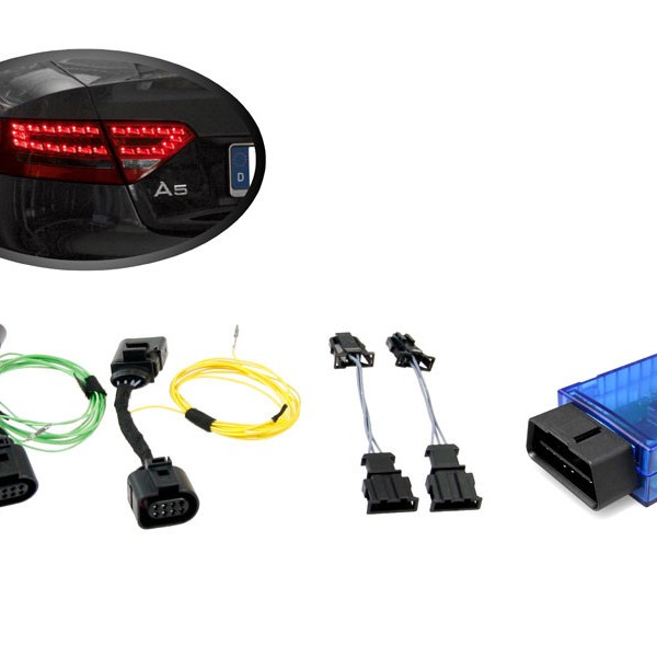 KUFATEC Kabelsatz + Codierdongle LED-Heckleuchten für Audi A5, S5