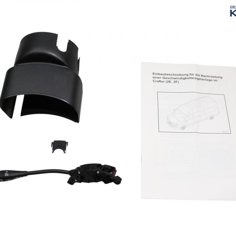Komplettset GRA (Tempomat) nachrüsten mit Limiter für VW Crafter 2E inkl. Codierdongle