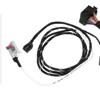 KUFATEC Kabelsatz zur Nachrüstung Music Interface AMI RNS-E für Audi TT 8J, Audi A3 8P