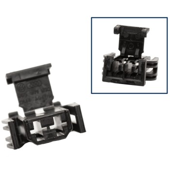 Reparatursatz Stecker 2 polig 893 971 632 Flachkontaktgehäuse für VW Audi Seat Skoda