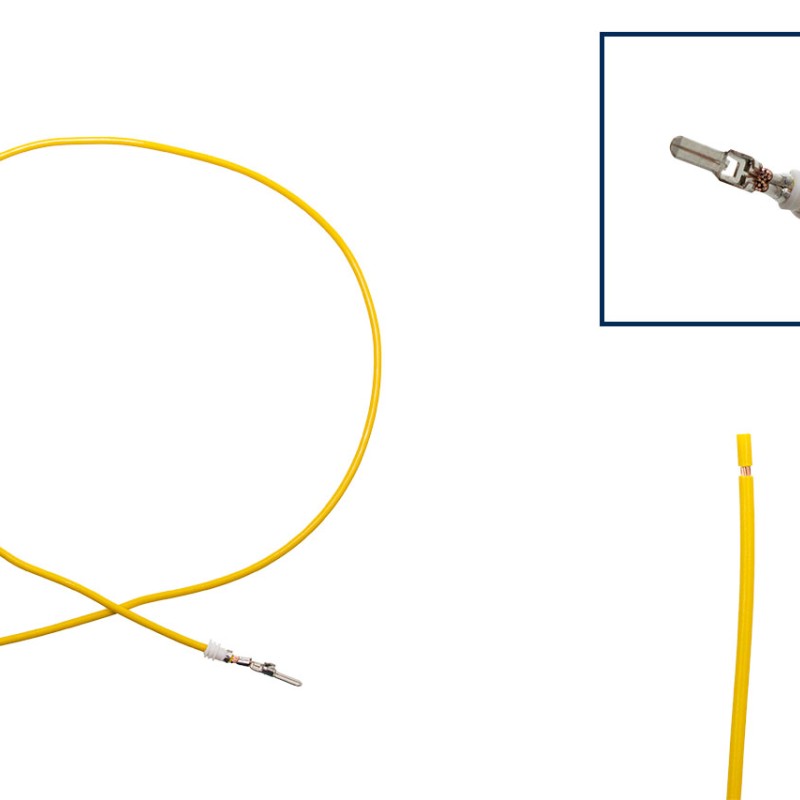 Reparaturleitung, Reparaturkabel, Einzelleitung Stiftkontakt 2,8 + Seal 2.5 wie 000 979 219 E + SEAL